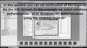 Siemens TIA Portal HMI tutorial – Configuring ODBC data source (HMI RT / SQL Database)