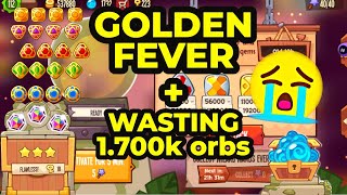 ? GOLDEN FEVER STEAL EASY GOLDEN GEMS! | SPENDING 1.7k ORBS ? | King of Thieves