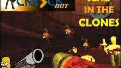 Send in the Clones - Quake 2 with 100 Homer Bots