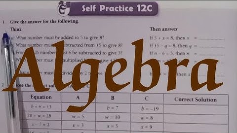 New learning composite mathematics class6 self practice12c | Algebra | #chapter12 #EduSparkwithshalu