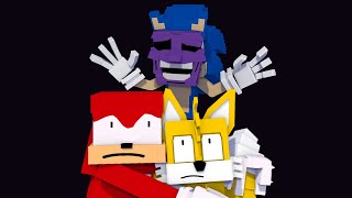 Majin Sonic Has A Mask All The Time? Minecraft Animation