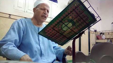الشيخ ابو الفتوح حسن البساتيني في رحاب الله مع القرءان الكريم آخر سورة النمل وأول سورة القصص 25/7/