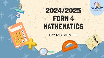 Form 4 Mathematics Chapter 1 Quadratic Function in One Variable Lesson 1 [Class dated 4 March 2024]