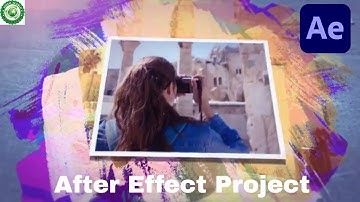 ae project file Brush Slideshow 28-Video World || After Effect Project  Download