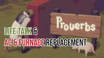 My AC is finally replaced with cost + life updates - (Proverbs puzzle picross minesweeper gameplay)