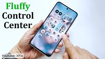 install iOS 26 Fluffy Control Center Android