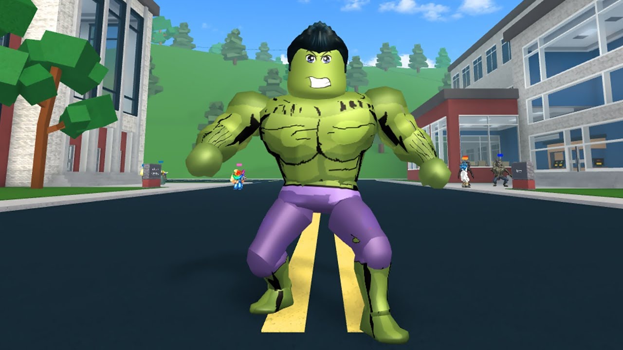 How To Be The Hulk In Robloxian Highschool Youtube - rainbow hulk roblox