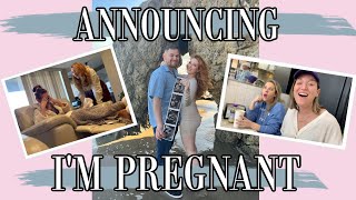TELLING OUR FAMILY AND FRIENDS WE'RE PREGNANT!