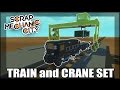Scrap Mechanic City - Episode 20 - Train and Crane Set (World Download)