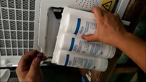 How to replace FND AWGs F20M water filter?