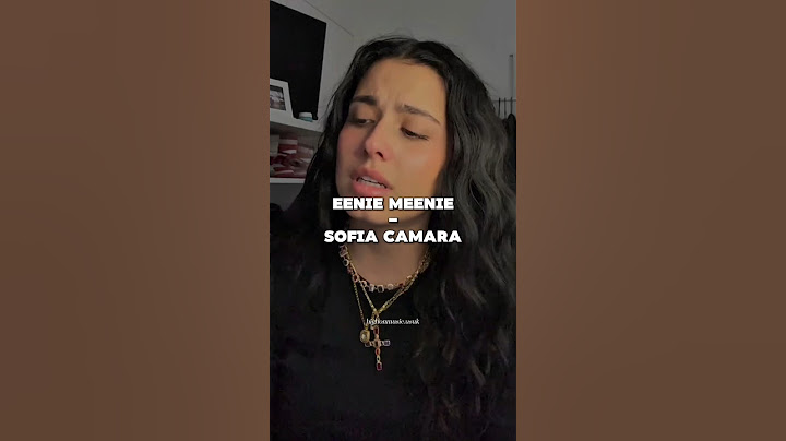 Sean Kingston & Justin Bieber - Eenie Meenie. ( Sofia Camara ) #cover #music