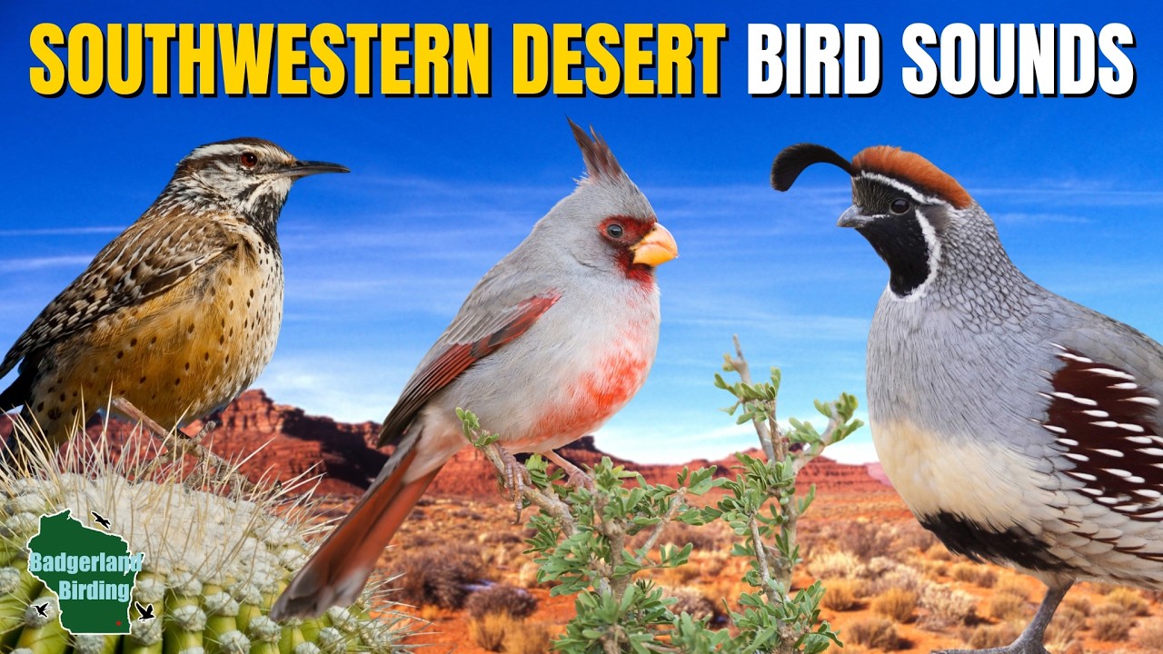 Learn 15 Common Desert Bird Sounds of the American Southwest!