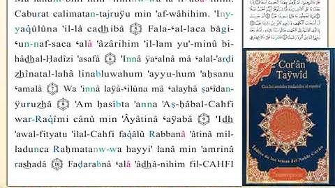 ختمة من مصحف التجويد باللغة الإسبانية الصفحة رقم 294