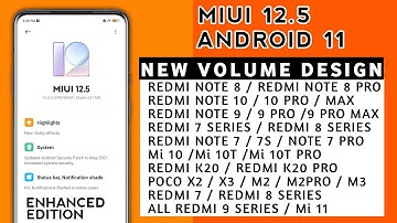 Miui 12.5 New Control Center in Poco M2 Pro,Poco M2,Poco X3,Redmi Note 9 Pro/Max,Redmi 9 Prime