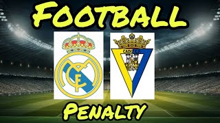 Laliga.Real Madrid - Cadiz 2023/2024 Penalty