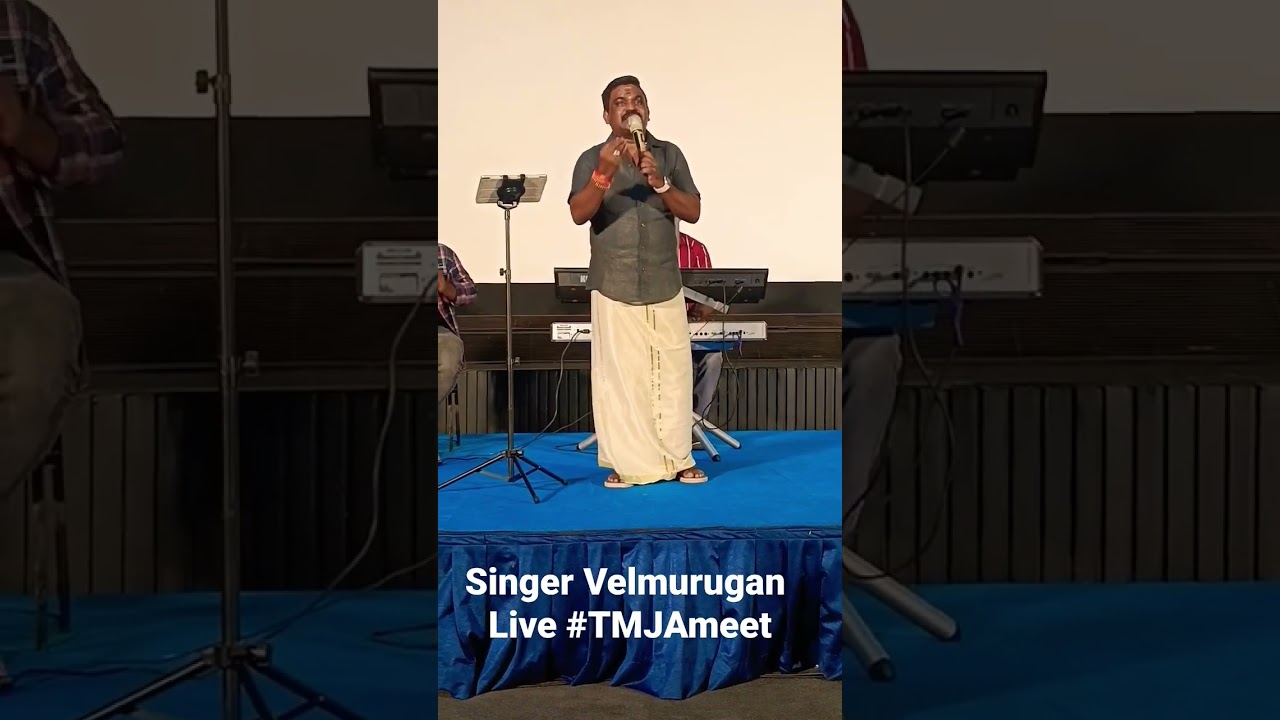 singer velmurugan live 