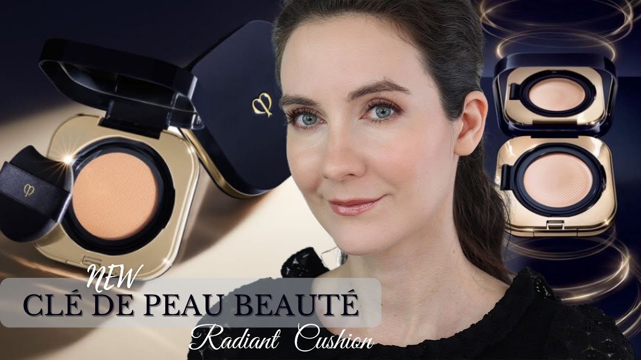 NEW Cle de Peau RADIANT CUSHION FOUNDATION NATURAL Review, Demo