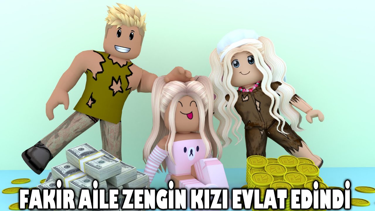 Fakir Aile Zengin Kızı Evlat Edindi | Roblox Brookhaven