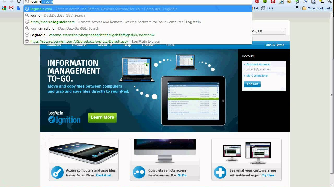 New TeamViewer vs LogMeIn Start Up Speed