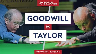 Martin Goodwill v Chris Taylor | Group Stages | 2024 World Matchplay Championship