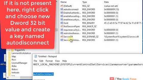 Mapped Drives keeps disconnecting randomly in Windows 10 fix