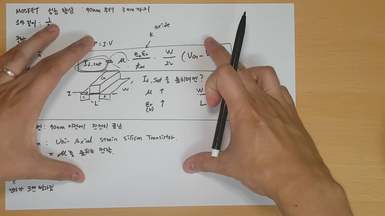 모스펫MOSFET 변천사 90nm부터 3nm까지 뭐가 좋아졌을까? : 남이 알려주면 쉬운 면접준비