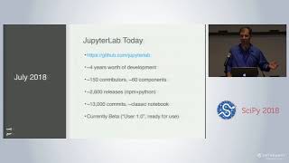 Getting Started with JupyterLab (Beginner Level) | SciPy 2018 Tutorial | Jason Grout