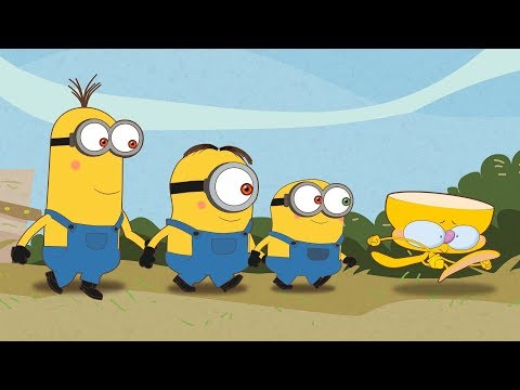 Mongo e Drongo encontram os Minions - desenho animado infantil