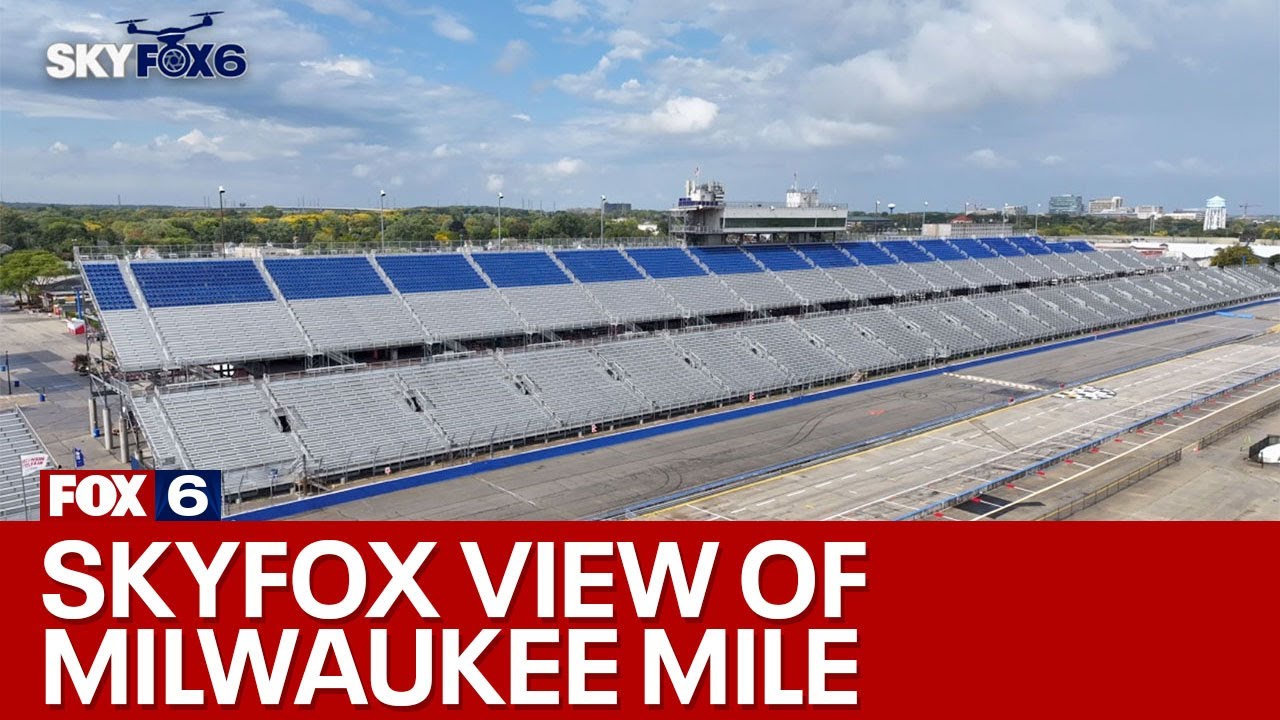 Aerial view of the Milwaukee Mile | FOX6 News Milwaukee - YouTube