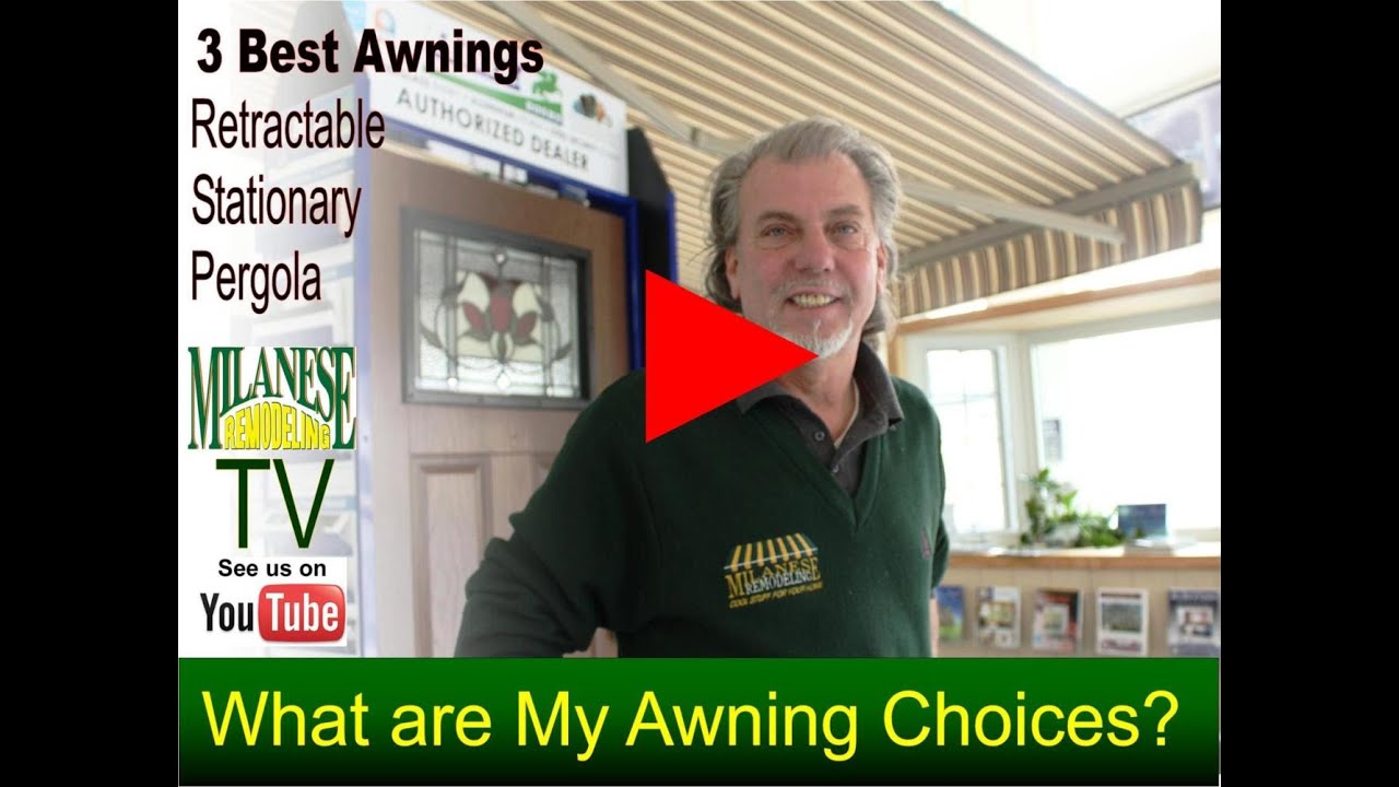 3 Best Awnings To Shade Sun On A Deck Outdoor Living Expert YouTube