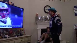 2017 EAGLES SUPER BOWL LII 52 Fan Reaction - (2-4-2018) (Q4 - Ertz TD Brady fumble) * 4/5 *