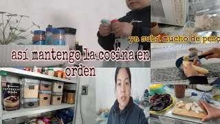 manteniendo el orden 💯✅/ ya subí mucho de peso 😭/ así de fácil 😋