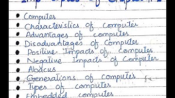 ADC-1 Computer|| Paper Preparation of 2022||Important Chapter & Topics||University of Sargodha