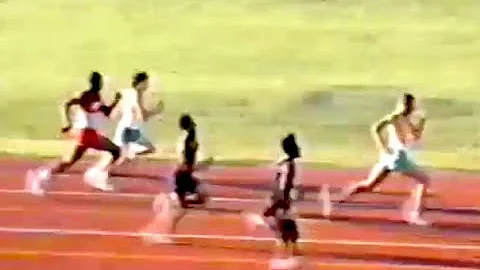 Glenn Terry - Boys 100m -1988 EML Championships