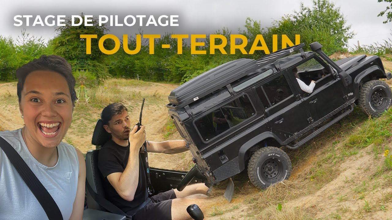 On fait un stage de pilotage 4x4 avec OZI (+ présentation tente de toit)