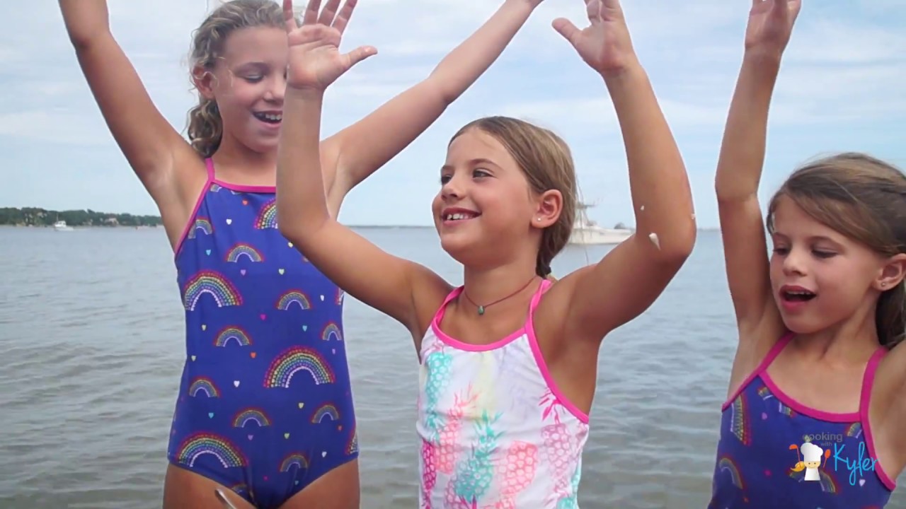 Kids make Grilled Clams Recipe Garlic, Citrus, Herb Butter YouTube