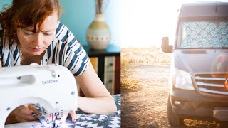 Make a Sustainable Healthy DIY Sunshade for Your Van Camper or Car by Yulia Burova 2,529 views 3 years ago 7 minutes, 46 seconds