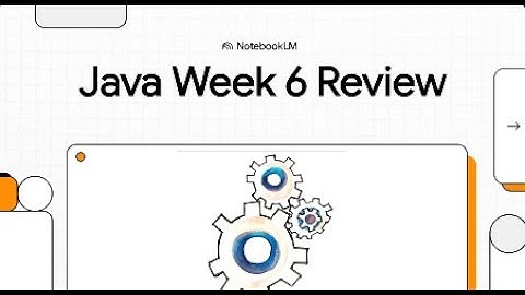 Java Week 6: Java GUI Programming & Event Handling
