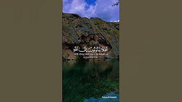 أفلا يتوبون إلى الله ويستغفرونه والله غفور رحيم#سورة_المائدة #عبدالرحمن_مسعد#قرآن#quran  #سلطنة_عمان