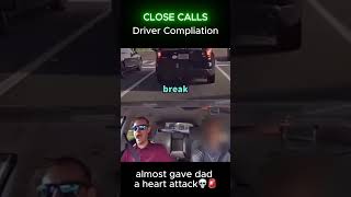 CLOSE CALLS #instantkarma #baddrivers #drivingfails #crazydrivers #roadrage #dashcam #youtubeshorts