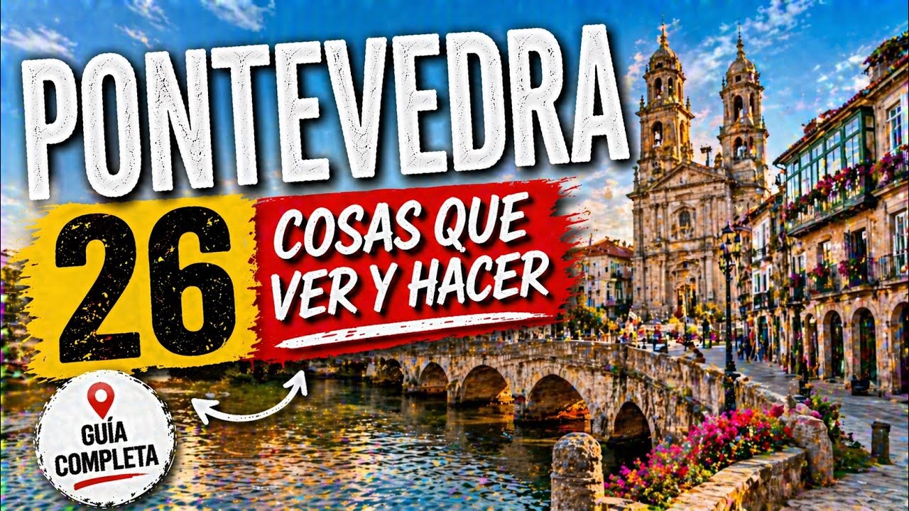 🟢¿Qué ver en PONTEVEDRA? 📍Descubre 26 lugares ÚNICOS