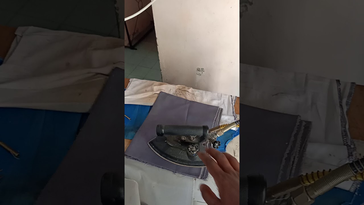 Industrial fully steam control steam iron YouTube