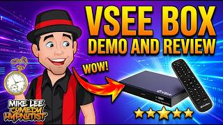 VSee Box V6 Plus Demo & Review – 2,000+ Live Channels, Sports, Movies, and More - No Monthly Fees!!!