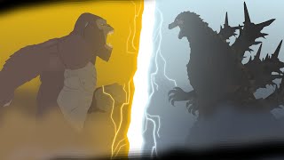 Mv Kong Vs Godzilla Minus One | Stick Nodes