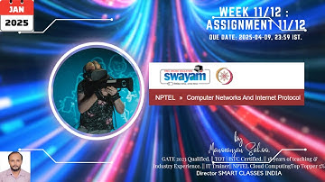 Computer Networks And Internet Protocol Quiz Week 11 Assignment 11 Answers NPTEL SWAYAM JANUARY 2025