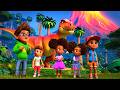 Dance with Dinosaurs!🦖 Dino Party Song for Kids T-Rex,Triceratops & More! #nurseryrhymes #kidssongs