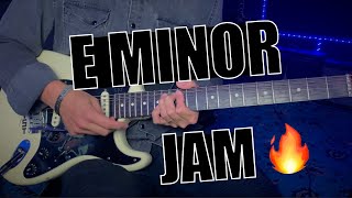 Video voorbeeld van "E Minor Jam | Sexy Guitar Backing Track"