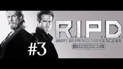 R.I.P.D. : The Game - Walkthrough - Part 3 - Terrace Bar - HD