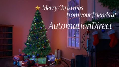 A DIY Christmas from AutomationDirect