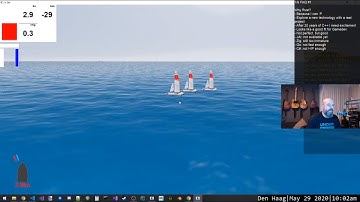 JVS Live #24 - Sailing Simulator Prototype - First steps with Neural Network AI